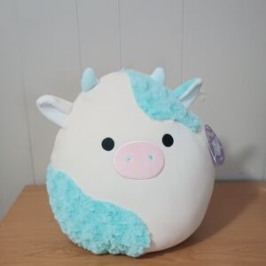 Clint The Fuzzy Cow Squishmallow